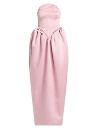 Presley Strapless Corset Gown