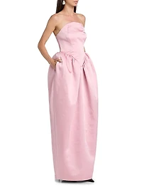 Presley Strapless Corset Gown