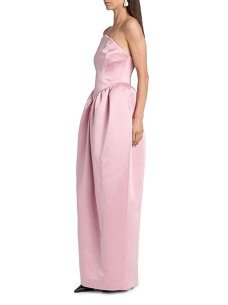 Presley Strapless Corset Gown