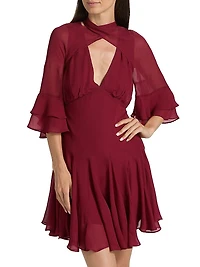 Angelica Paneled Minidress