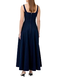 Athena Godet Panelled Maxi Dress