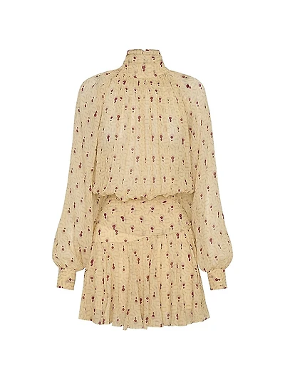 Cecile Blouson Minidress
