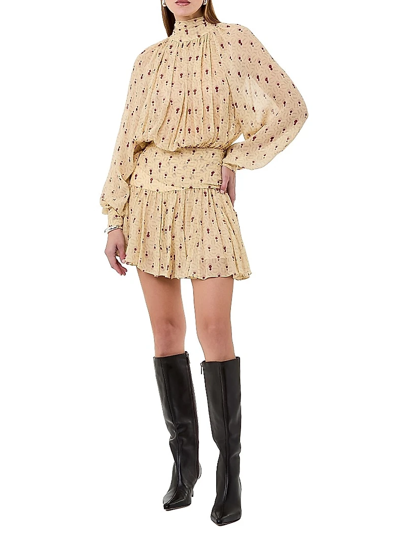 Cecile Blouson Minidress