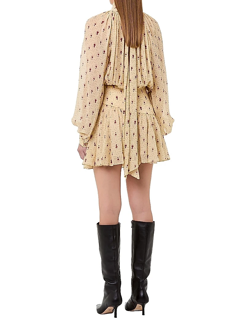 Cecile Blouson Minidress
