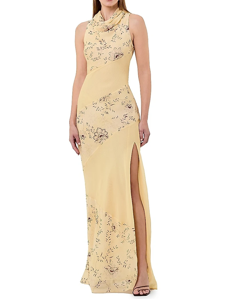 Shana Cowlneck Maxi Dress