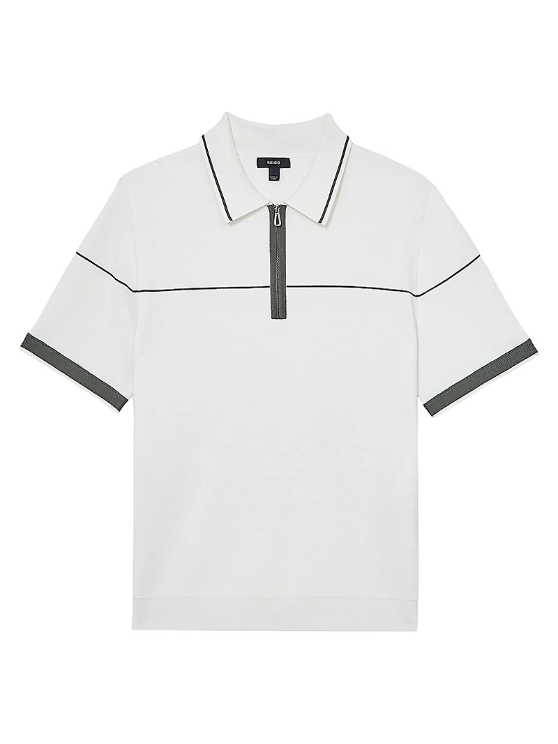 Bradford Half-Zip Polo Shirt