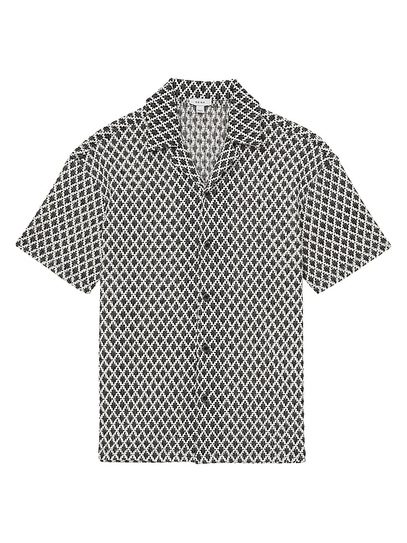 Sterling Geometric Camp Shirt