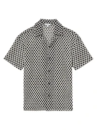 Sterling Geometric Camp Shirt
