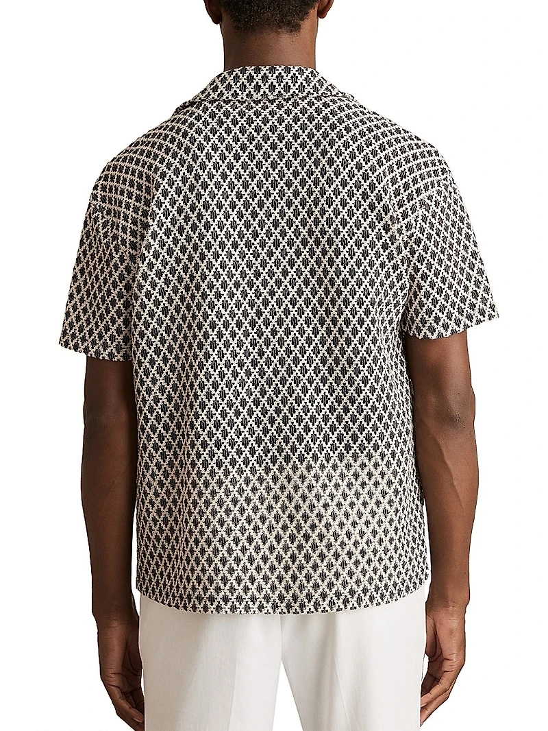 Sterling Geometric Camp Shirt