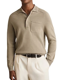 Clinton Long-Sleeve Polo Shirt