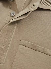 Clinton Long-Sleeve Polo Shirt