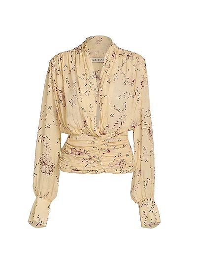 Jacqueline Deep Plunge Top