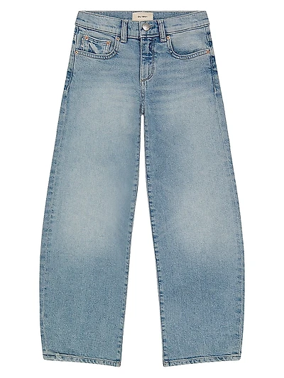 Little Girl's & Lilia Barrel Jeans