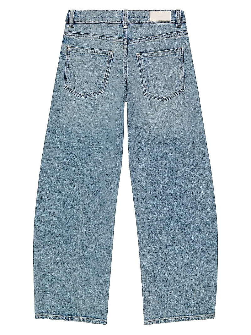 Little Girl's & Lilia Barrel Jeans