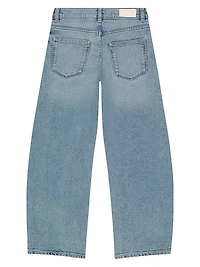 Little Girl's & Lilia Barrel Jeans