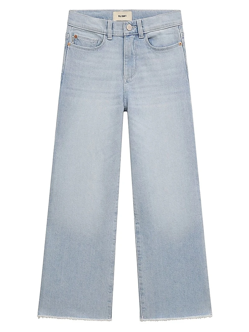 Little Girl's & Lily Wide Leg Jeans