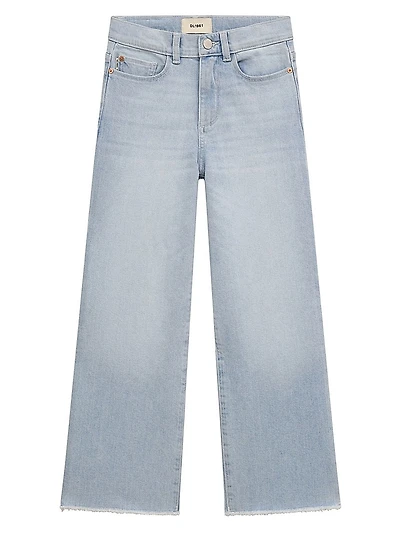 Little Girl's & Lily Wide Leg Jeans