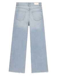 Little Girl's & Lily Wide Leg Jeans