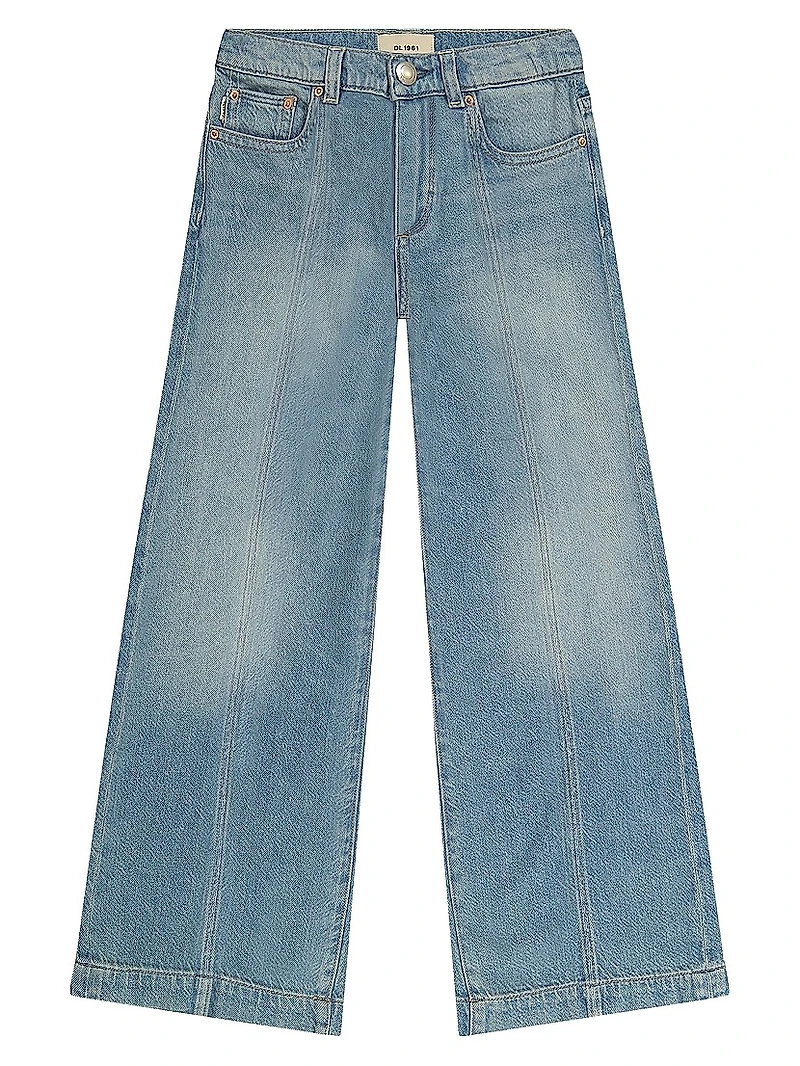 Little Girl's & Nini Wide Leg Jeans