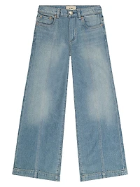 Little Girl's & Nini Wide Leg Jeans
