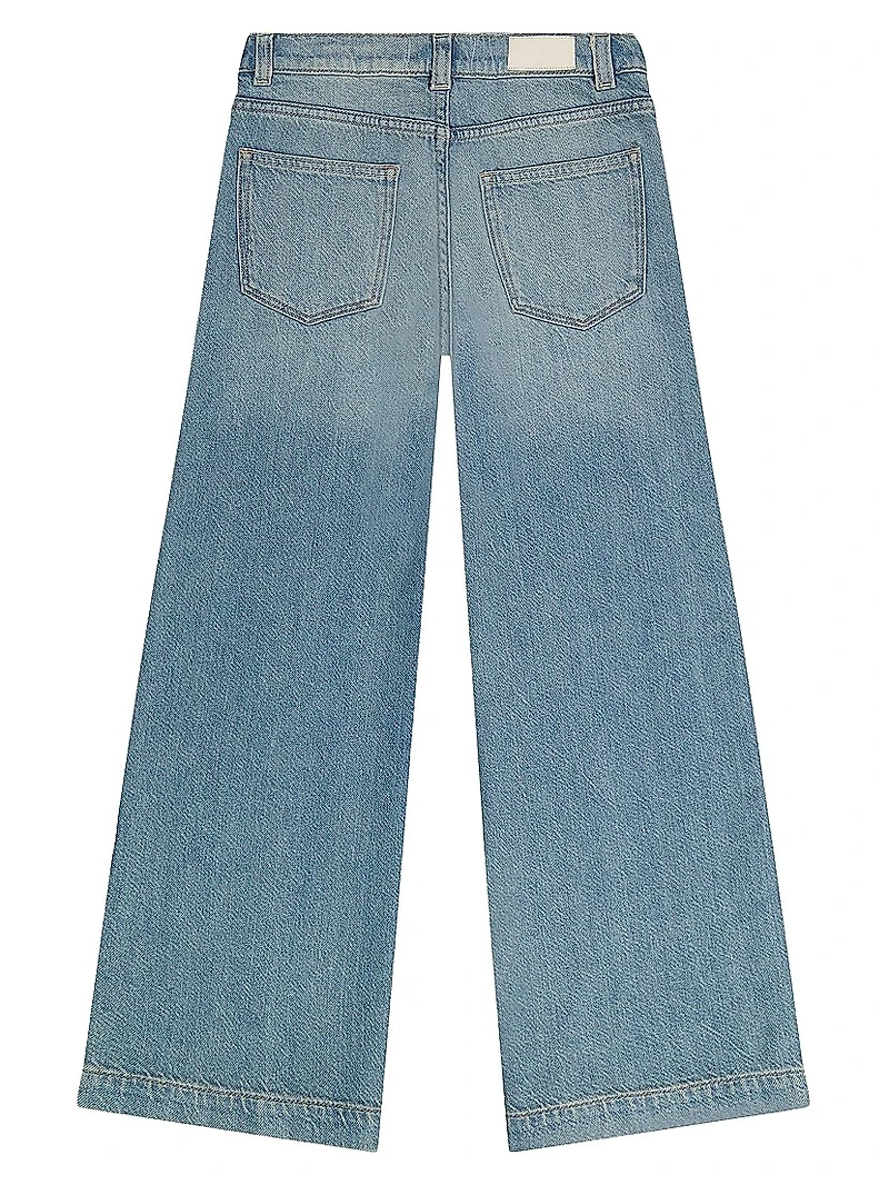 Little Girl's & Nini Wide Leg Jeans