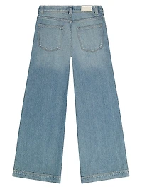 Little Girl's & Nini Wide Leg Jeans