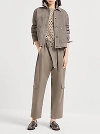 Couture Suede Outerwear Jacket