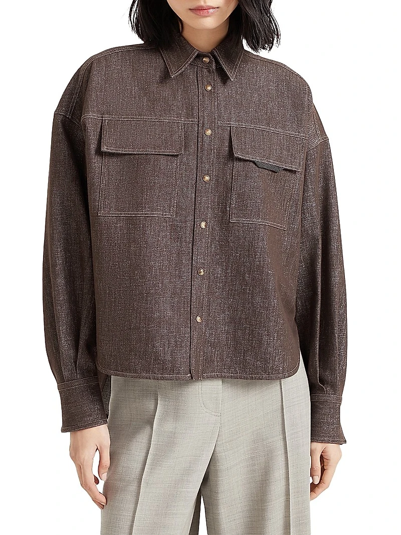 Sparkling No Fade Denim Shirt