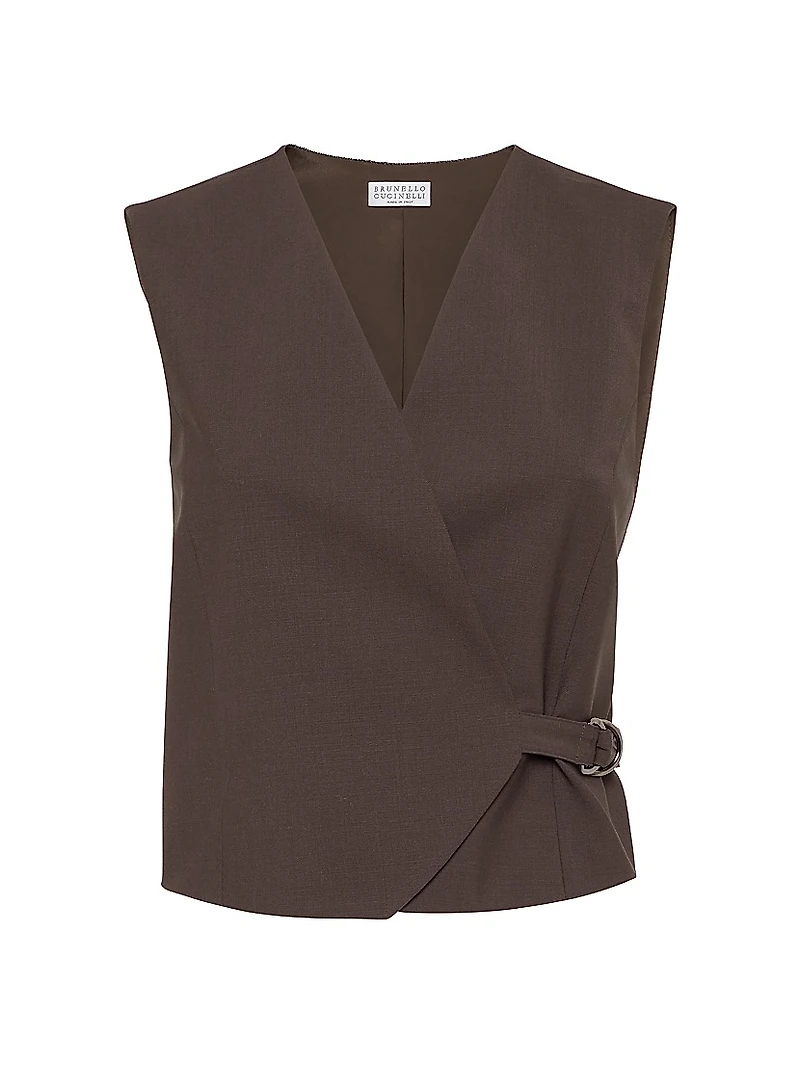 Tropical Luxury Wool Vest