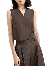Tropical Luxury Wool Vest