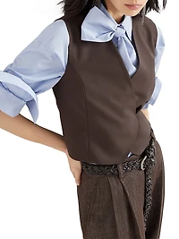 Tropical Luxury Wool Vest