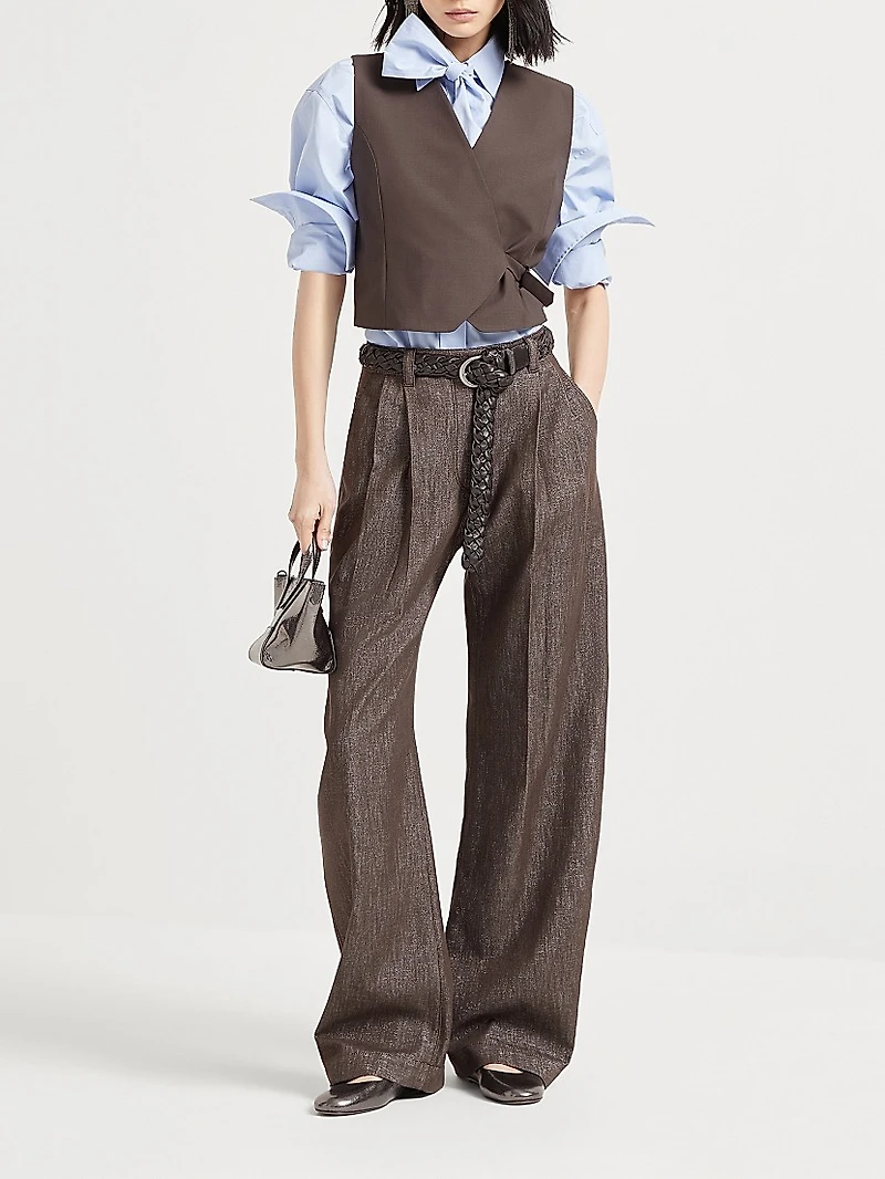 Tropical Luxury Wool Vest