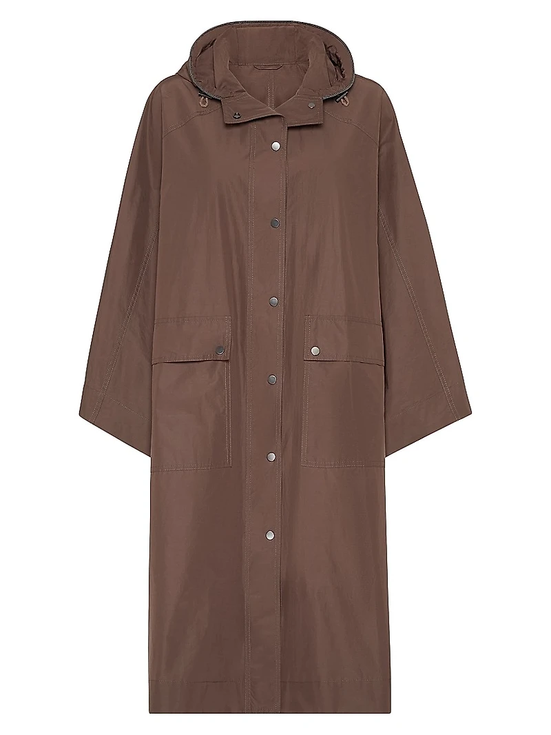 Techno Cotton Water Resistant Taffeta Parka