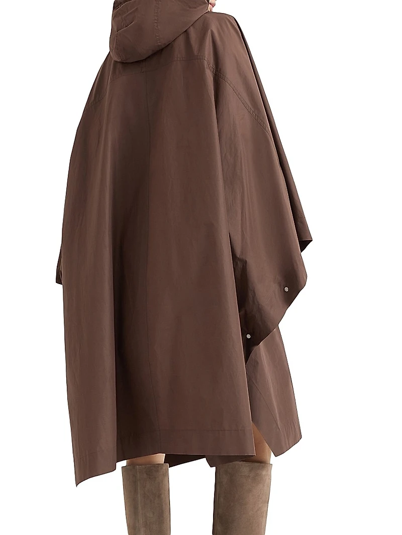 Techno Cotton Water Resistant Taffeta Parka