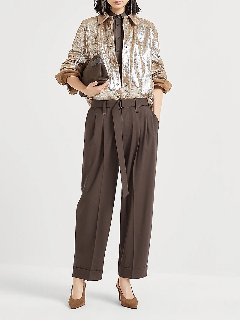 Stretch Cotton Poplin Shirt