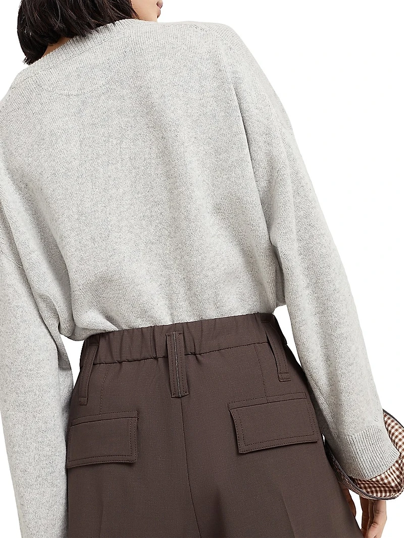 Tropical Luxury Wool Formal Shorts