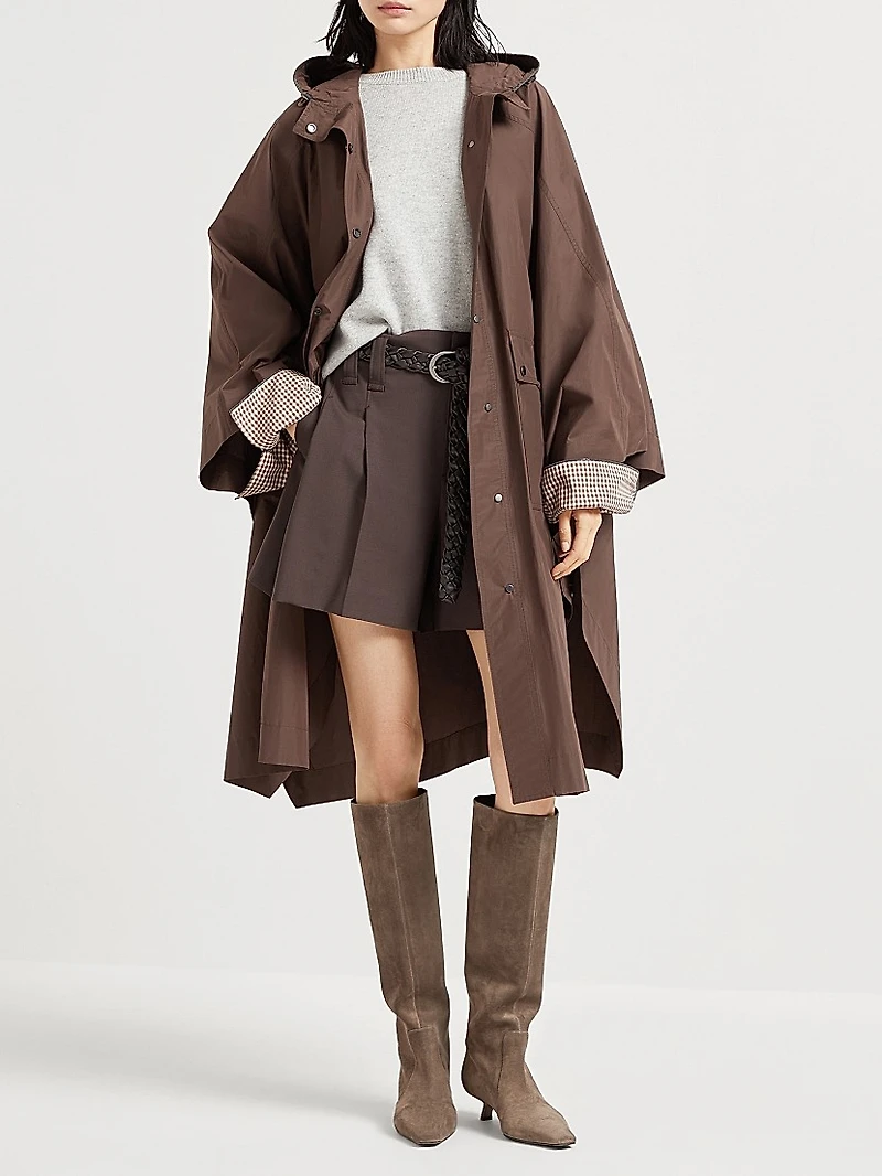 Tropical Luxury Wool Formal Shorts