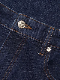 The Arrow Straight Mid-Rise Jeans