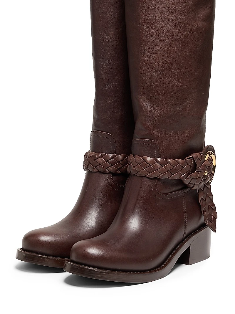 Helix Leather Boots