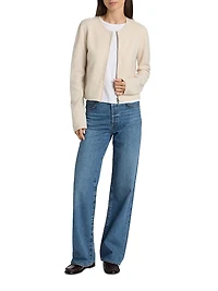 Jesse Wool Two-Way Zip Cardigan