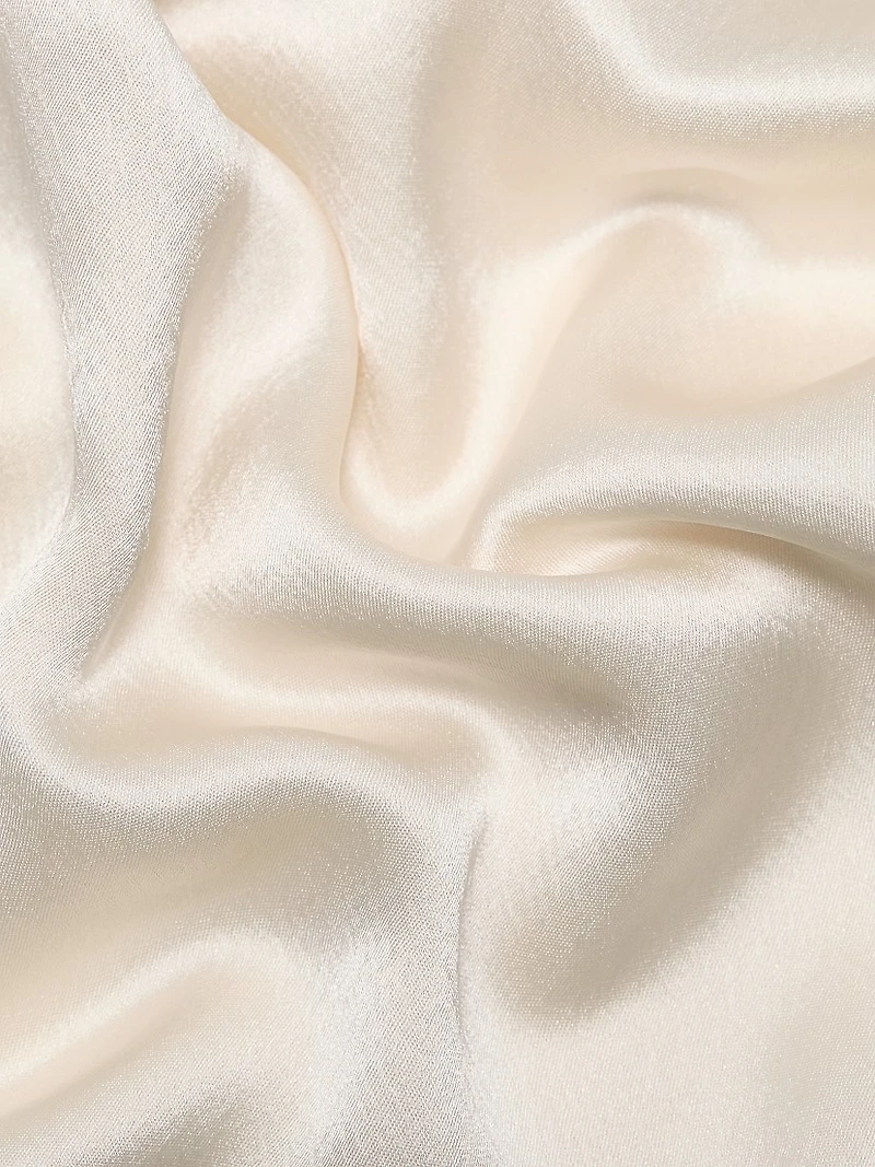 Barb Satin Bias Maxi Skirt