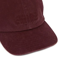 Embroidered Cotton Canvas Baseball Cap