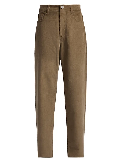 Relaxed Corduroy Trousers