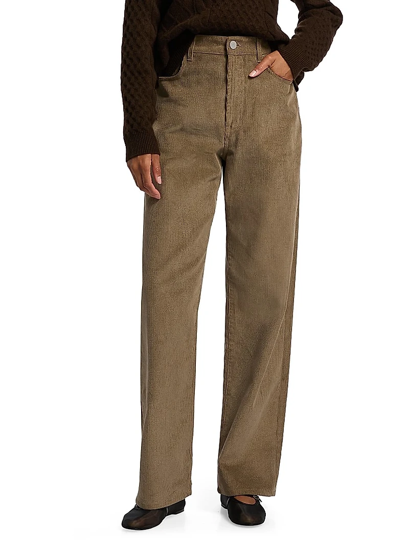 Relaxed Corduroy Trousers