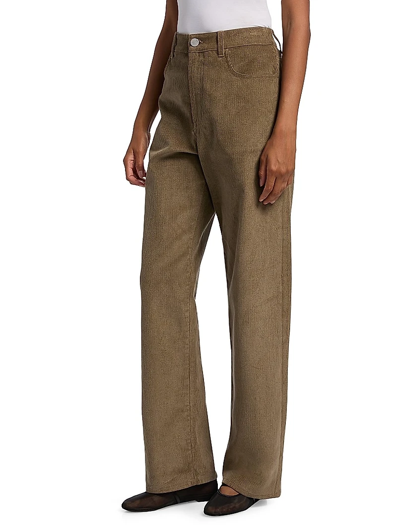 Relaxed Corduroy Trousers