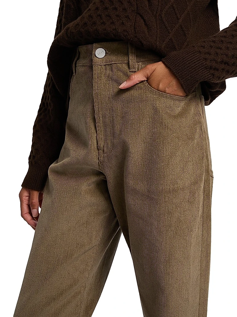 Relaxed Corduroy Trousers