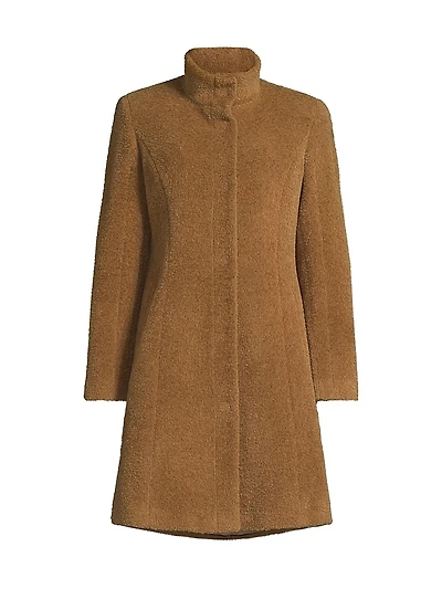Wool-Blend Coat