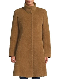 Wool-Blend Coat
