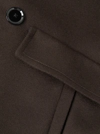 Double Breasted Wool-Cashmere Coat