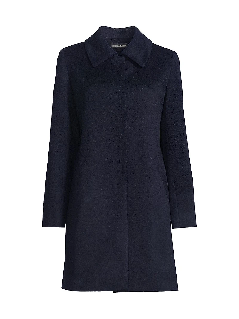 Wool-Cashmere Car Coat